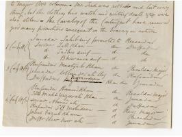 1857/58, Indian Rebellion, 4 covers (one weak in the folds) with original contens to Captain Patrick James Orr, all endorsed 