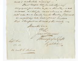 1857/58, Indian Rebellion, 4 covers (one weak in the folds) with original contens to Captain Patrick James Orr, all endorsed 