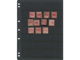 1870/83, Collection on eight pages starting first issues, imperf and rouletted stamps with a wide range of colour shades, dif