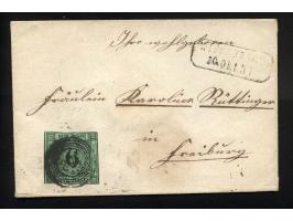 AACH bis ZELL, große Stempelsammlung von Vorphilatelie bis Nachverwendungen in 15 Schubern, mit über 900 Belegen und vielen l