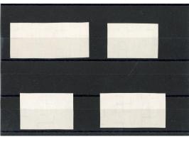 1936, Writers and Poets 3-35 santimi, archive proofs, imperforated horizontal pairs, without gum, scarce, fine