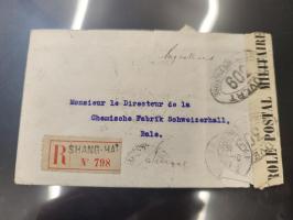 1895/1927, mint never hinged/unused and used group with 4 covers and card, inclduing French Office in Kouang Cheou, slightly 