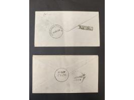 1870/1970 (ca.), about 500 covers cards and postal stationery items (also some Nepal), including POW, airmail, registered mai
