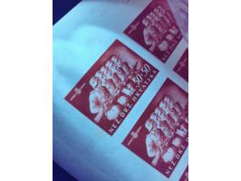 1945, Storm Division 50-100 k., imperforate proofs in original colours, each as complete sheet, mint never hinged, few stamps