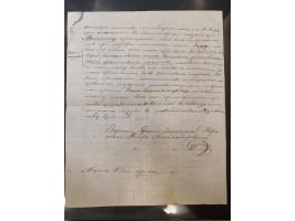 1875/1913, group of 8 covers and cards, some interesting usages including ship mail with “PARAKHODA. OBSCH. R.V.A.P. z 17 7 0