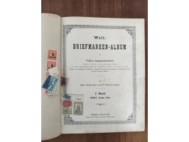 Suppantschitsch, Viktor: Welt-Briefmarken Album “I. Band Eurpa, Asien” von Viktor Suppantschitsch, Kaiserl. Königl. Oberlande