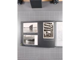 1887/1920, drei Fotoalben der Kaufmann-Familie Paul Devers aus DOA mit etlichen Original-Fotos und vielen Kopien, dabei u.a. 