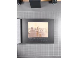 1887/1920, drei Fotoalben der Kaufmann-Familie Paul Devers aus DOA mit etlichen Original-Fotos und vielen Kopien, dabei u.a. 