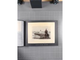 1887/1920, drei Fotoalben der Kaufmann-Familie Paul Devers aus DOA mit etlichen Original-Fotos und vielen Kopien, dabei u.a. 