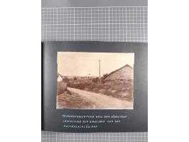 1887/1920, drei Fotoalben der Kaufmann-Familie Paul Devers aus DOA mit etlichen Original-Fotos und vielen Kopien, dabei u.a. 