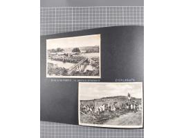 1887/1920, drei Fotoalben der Kaufmann-Familie Paul Devers aus DOA mit etlichen Original-Fotos und vielen Kopien, dabei u.a. 