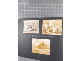 1887/1920, drei Fotoalben der Kaufmann-Familie Paul Devers aus DOA mit etlichen Original-Fotos und vielen Kopien, dabei u.a. 