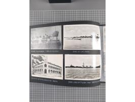 1887/1920, drei Fotoalben der Kaufmann-Familie Paul Devers aus DOA mit etlichen Original-Fotos und vielen Kopien, dabei u.a. 