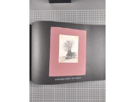 1887/1920, drei Fotoalben der Kaufmann-Familie Paul Devers aus DOA mit etlichen Original-Fotos und vielen Kopien, dabei u.a. 