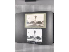 1887/1920, drei Fotoalben der Kaufmann-Familie Paul Devers aus DOA mit etlichen Original-Fotos und vielen Kopien, dabei u.a. 