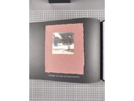 1887/1920, drei Fotoalben der Kaufmann-Familie Paul Devers aus DOA mit etlichen Original-Fotos und vielen Kopien, dabei u.a. 