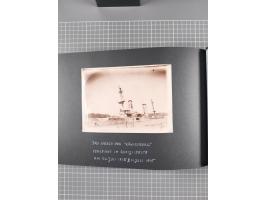 1887/1920, drei Fotoalben der Kaufmann-Familie Paul Devers aus DOA mit etlichen Original-Fotos und vielen Kopien, dabei u.a. 