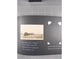 1887/1920, drei Fotoalben der Kaufmann-Familie Paul Devers aus DOA mit etlichen Original-Fotos und vielen Kopien, dabei u.a. 