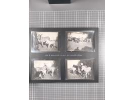 1887/1920, drei Fotoalben der Kaufmann-Familie Paul Devers aus DOA mit etlichen Original-Fotos und vielen Kopien, dabei u.a. 