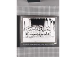 1887/1920, drei Fotoalben der Kaufmann-Familie Paul Devers aus DOA mit etlichen Original-Fotos und vielen Kopien, dabei u.a. 