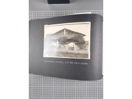 1887/1920, drei Fotoalben der Kaufmann-Familie Paul Devers aus DOA mit etlichen Original-Fotos und vielen Kopien, dabei u.a. 