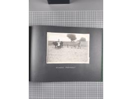 1887/1920, drei Fotoalben der Kaufmann-Familie Paul Devers aus DOA mit etlichen Original-Fotos und vielen Kopien, dabei u.a. 