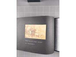 1887/1920, drei Fotoalben der Kaufmann-Familie Paul Devers aus DOA mit etlichen Original-Fotos und vielen Kopien, dabei u.a. 