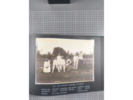 1887/1920, drei Fotoalben der Kaufmann-Familie Paul Devers aus DOA mit etlichen Original-Fotos und vielen Kopien, dabei u.a. 