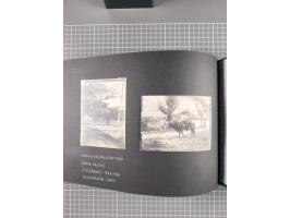 1887/1920, drei Fotoalben der Kaufmann-Familie Paul Devers aus DOA mit etlichen Original-Fotos und vielen Kopien, dabei u.a. 