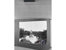 1887/1920, drei Fotoalben der Kaufmann-Familie Paul Devers aus DOA mit etlichen Original-Fotos und vielen Kopien, dabei u.a. 