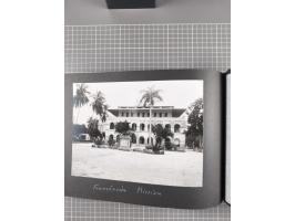 1887/1920, drei Fotoalben der Kaufmann-Familie Paul Devers aus DOA mit etlichen Original-Fotos und vielen Kopien, dabei u.a. 