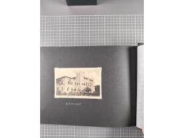 1887/1920, drei Fotoalben der Kaufmann-Familie Paul Devers aus DOA mit etlichen Original-Fotos und vielen Kopien, dabei u.a. 