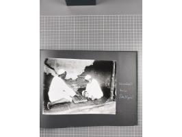 1887/1920, drei Fotoalben der Kaufmann-Familie Paul Devers aus DOA mit etlichen Original-Fotos und vielen Kopien, dabei u.a. 