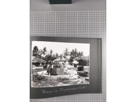 1887/1920, drei Fotoalben der Kaufmann-Familie Paul Devers aus DOA mit etlichen Original-Fotos und vielen Kopien, dabei u.a. 