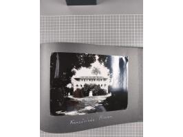 1887/1920, drei Fotoalben der Kaufmann-Familie Paul Devers aus DOA mit etlichen Original-Fotos und vielen Kopien, dabei u.a. 