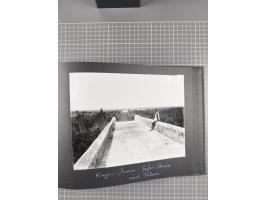 1887/1920, drei Fotoalben der Kaufmann-Familie Paul Devers aus DOA mit etlichen Original-Fotos und vielen Kopien, dabei u.a. 