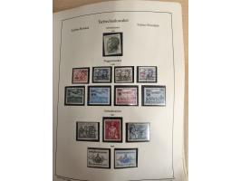 1918/80 (ca.), mint never hinged unused and mostly used collection, including Postage Dues and a small part of Slovenia, with