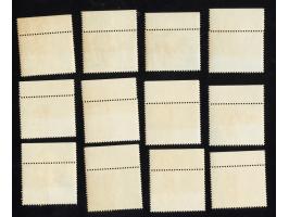 1949/97, in the beginning mostly used, later from 1977 to 1997 in the main catalogue numbers complete mint never hinged colle