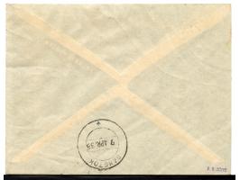 1935/38, Sammlung mit 35 Briefen und Karten/Ganzsachen, dabei u.a. Hopferwieser Nr. SS-10, SS-14, SS-18, SS-18, SS-21, SS-24,