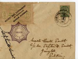 1935/38, Sammlung mit 35 Briefen und Karten/Ganzsachen, dabei u.a. Hopferwieser Nr. SS-10, SS-14, SS-18, SS-18, SS-21, SS-24,