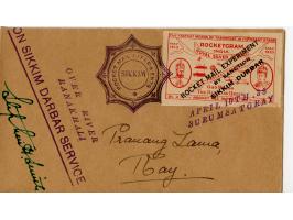 1935/38, Sammlung mit 35 Briefen und Karten/Ganzsachen, dabei u.a. Hopferwieser Nr. SS-10, SS-14, SS-18, SS-18, SS-21, SS-24,