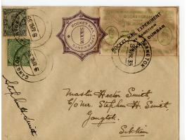 1935/38, Sammlung mit 35 Briefen und Karten/Ganzsachen, dabei u.a. Hopferwieser Nr. SS-10, SS-14, SS-18, SS-18, SS-21, SS-24,