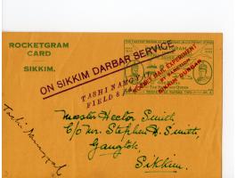 1935/38, Sammlung mit 35 Briefen und Karten/Ganzsachen, dabei u.a. Hopferwieser Nr. SS-10, SS-14, SS-18, SS-18, SS-21, SS-24,