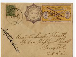 1935/38, Sammlung mit 35 Briefen und Karten/Ganzsachen, dabei u.a. Hopferwieser Nr. SS-10, SS-14, SS-18, SS-18, SS-21, SS-24,