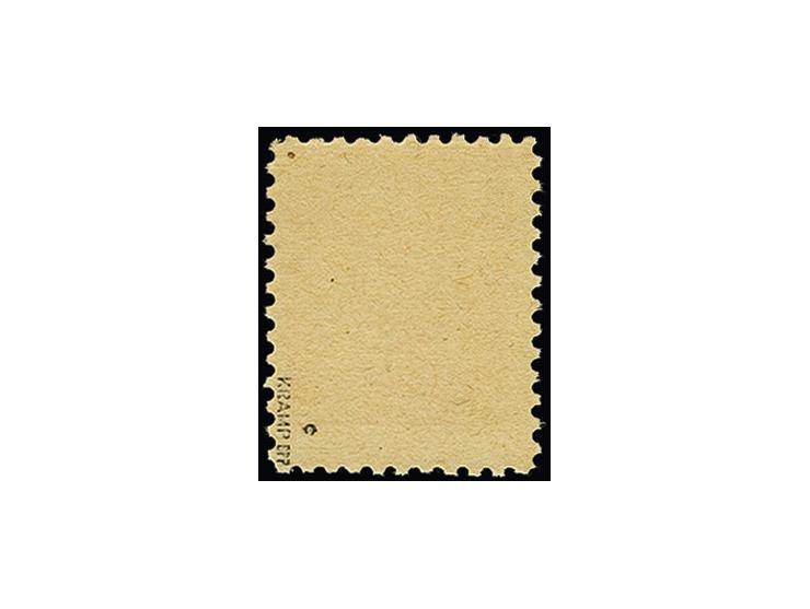 1946, Abschiedsserie 15 Pfg. mittelgelbbraun, Papier z, postfrisch, tadellos, eine seltene Marke, sign. Kramp BPP mit Fotoatt