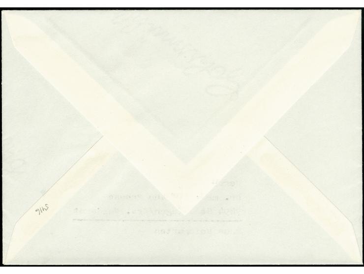 1964, Europa 20 Pfg., ungezähntes Oberrandstück mit Zufrankatur mit Stempel "WEIZEN 31.12.65" auf portogerechtem R-Brief nach