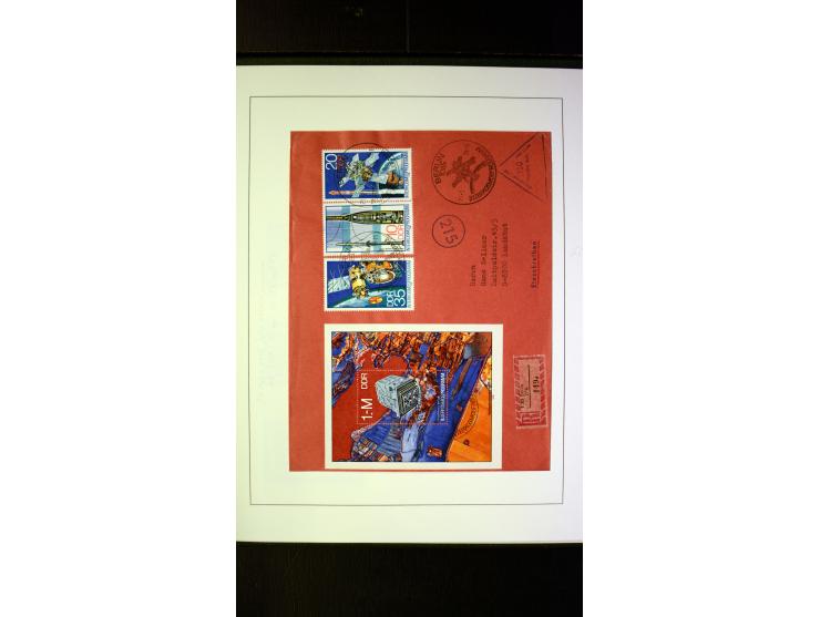 1945/90, postfrische und etwas gestempelte Sammlung mit FDC, dabei SBZ Mi.-Nr. Bl.1X, 4, 5X (2), 5Y (2), 5S, 6 (4), DDR Bl.7 