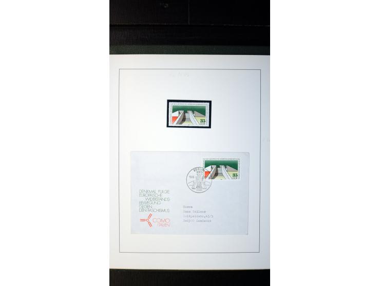 1945/90, postfrische und etwas gestempelte Sammlung mit FDC, dabei SBZ Mi.-Nr. Bl.1X, 4, 5X (2), 5Y (2), 5S, 6 (4), DDR Bl.7 