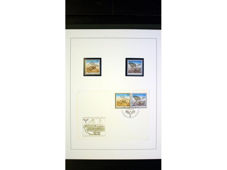 1945/90, postfrische und etwas gestempelte Sammlung mit FDC, dabei SBZ Mi.-Nr. Bl.1X, 4, 5X (2), 5Y (2), 5S, 6 (4), DDR Bl.7 