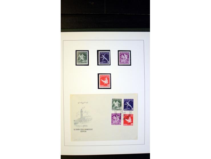 1945/90, postfrische und etwas gestempelte Sammlung mit FDC, dabei SBZ Mi.-Nr. Bl.1X, 4, 5X (2), 5Y (2), 5S, 6 (4), DDR Bl.7 